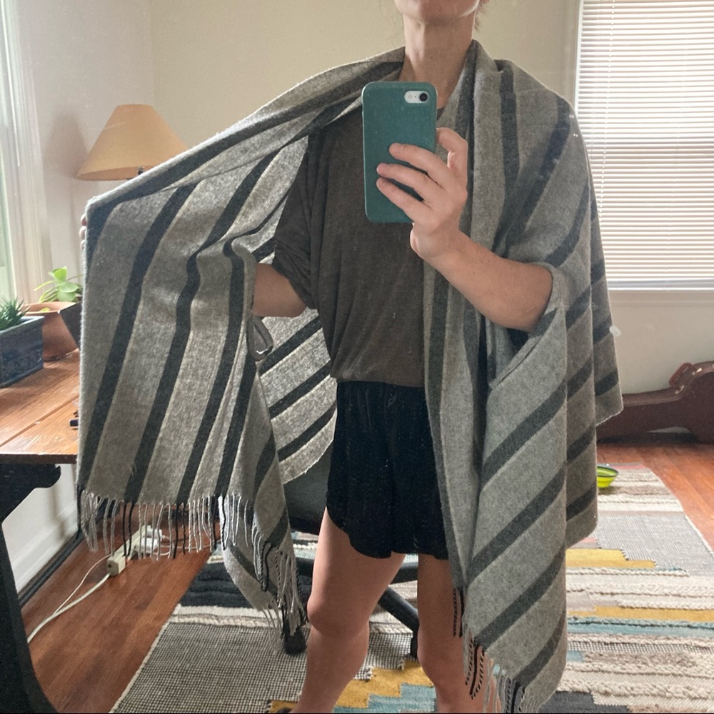 Madewell wool shawl